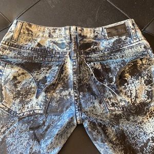 Blue Acid washed bootcut Men Jeans